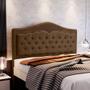Imagem de Cabeceira Holanda 1,40 2.0 c/ Design Retro Veludo Speciale Home