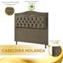 Imagem de Cabeceira Holanda 1,60 2.0 - Veludo  c/ Design Retro Speciale Home