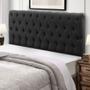 Imagem de Cabeceira Ibiza Cama Box King 195 CM Suede Preto