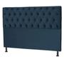 Imagem de Cabeceira Jade 100 Cm Para Cama Box Suede Azul Marinho