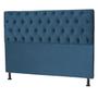 Imagem de Cabeceira Jade 100 Cm Para Cama Box Suede Azul Royal