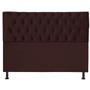 Imagem de Cabeceira Jade 100Cm Para Cama Box Solteiro Suede Bordô