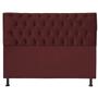 Imagem de Cabeceira Jade 100Cm Para Cama Box Solteiro Suede Marsala