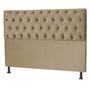 Imagem de Cabeceira Jade 120 Cm Para Cama Box Suede Bege