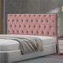 Imagem de Cabeceira Jade 120 Cm Para Cama Box Suede Rosa