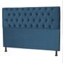 Imagem de Cabeceira Jade 160Cm Para Cama Box Queen Suede Azul Royal