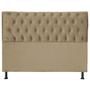 Imagem de Cabeceira Jade 90 Cm Para Cama Box Suede Bege