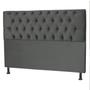 Imagem de Cabeceira Jade 90Cm Cama Box Solteiro Suede Diversas Cores