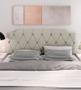 Imagem de Cabeceira Kelly Suede Estofada para Cama Box Queen 160x54cm Várias Cores