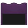 Imagem de Cabeceira King Bari P02 195 cm para cama Box Suede Roxo - Amarena Móveis