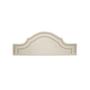 Imagem de Cabeceira King Estofada para Cama Box com Tachas 193x60cm Provençal Luxo Dupla