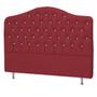 Imagem de Cabeceira King Florence P04 195 cm Suede - Doce Sonho Móveis