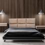 Imagem de Cabeceira King Modulos Com Pes Módena H6 Suede Amassado Castor 195 X 120 Rbl