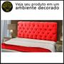 Imagem de Cabeceira King Size Cama de Casal Box Estofada 1,95m Quarto Suede Sofia