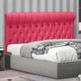 Imagem de Cabeceira  King Tóquio 195cm Suede Vermelho