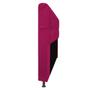 Imagem de Cabeceira Lady Estofada com Strass 140 cm para Cama Box de Casal Suede Pink Quarto - AM Decor