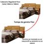 Imagem de Cabeceira Lara Em Madeira Mdf Com Mesa De Cabeceira Para Cama Box Casal E Queen