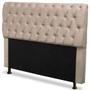 Imagem de Cabeceira Mais Calçadeira Baú Casal 140cm Para Cama Box Paris Suede Marfim - DS Estofados