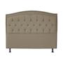 Imagem de Cabeceira mais Calçadeira Casal King 195cm Para Cama Box Diana Suede Capuccino - DS Estofados