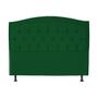 Imagem de Cabeceira mais Calçadeira Casal Queen 160cm Para Cama Box Diana Suede Verde - DS Estofados