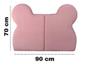 Imagem de Cabeceira Mickey/Minnie 0,90 Suede Rosa