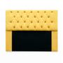 Imagem de Cabeceira Mirage para Cama Box Casal 140cm com Capitonê Suede - Ecotec Decor