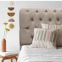 Imagem de Cabeceira Mirage Para Cama Box Solteiro 100cm Com Capitonê Suede