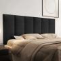 Imagem de Cabeceira Modular E Box Casal 60x140 Em Suede Preto
