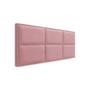 Imagem de Cabeceira Painel Cama Box Casal Queen 160cm Nina Suede Rosa - Sheep Estofados