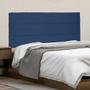 Imagem de Cabeceira Painel Estofada Cama Box Casal Queen La Italian 160cm Suede Azul Marinho - Desk Design