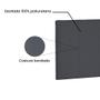 Imagem de Cabeceira Painel Estofada Cama Box Casal Queen Ravenna 160cm Suede Cinza - Desk Design