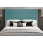 Imagem de Cabeceira Painel Helena 1,20 Cm Cama Box Suede Azul Tiffany