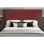 Imagem de Cabeceira Painel Helena 1,20 Cm Cama Box Suede Vermelho