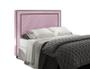 Imagem de Cabeceira Para Cama Box Arezzo Casal 1,40cm Veludo Rose - FdECOR