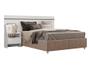 Imagem de Cabeceira para Cama Box Casal com 1 Mesa de Cabeceira - Prime-Branco - Móveis Novo Horizonte