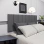 Imagem de Cabeceira Para Cama Box Estofada Modular 5 Modulos 60x20 cm.