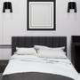 Imagem de Cabeceira Para Cama Box Estofada Modular 5 Modulos 60x20 cm.