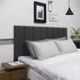 Imagem de Cabeceira Para Cama Box Estofada Modular 5 Modulos 60x20 cm.