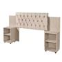 Imagem de Cabeceira para Cama Box Extensível com Mesa de Apoio Classic