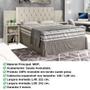 Imagem de Cabeceira para Cama Box Extensível com Mesa de Apoio Classic