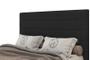 Imagem de Cabeceira Para Cama Box Napoli Queen 1,60cm Linho Preto - FdECOR