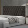 Imagem de Cabeceira Para Cama Box Solteiro Estofado Pérola 100Cm Suede Diversas