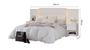 Imagem de Cabeceira para Cama de Casal Extensível Casal / Queen / King com 2 mesa de Cabeceira 100% MDF Granada