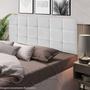 Imagem de Cabeceira Para Cama Solteiro Solt. King Box 0,90x55 Calipha Branco - MagL