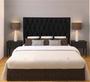 Imagem de Cabeceira Paris 1,95 Cm Cama Box king Size Suede Preto