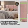 Imagem de Cabeceira Placa Estofada De Cama Box Modulo 20x60cm Cama Casal