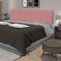 Imagem de Cabeceira Premium Estofada Cama Box King Size 1.95 - Rosa