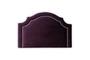 Imagem de Cabeceira Provençal Luxo Com Tachas - Solteiro Veludo Roxo