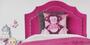 Imagem de Cabeceira Provençal Luxo Veludo Pink Com Tachas Prata