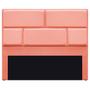 Imagem de Cabeceira Queen Brick P02 160 cm para cama Box Suede - Amarena Móveis